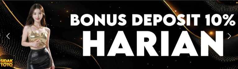 BONUS DEPOSIT HARIAN 10% TOx2